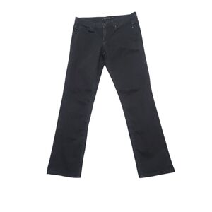 Calvin Klein Black Straight-Leg Jeans Size 10 36009